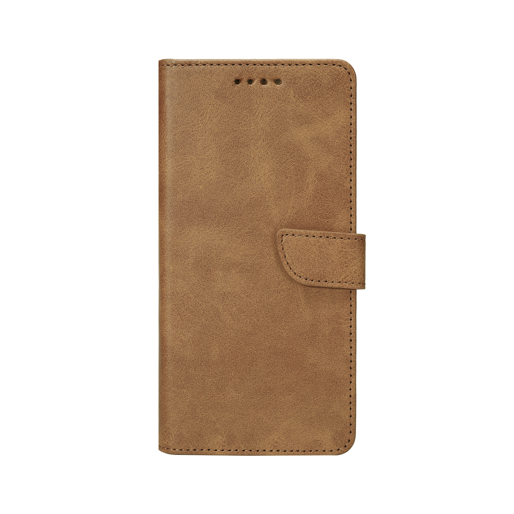 Rixus Bookcase For Samsung Galaxy A23 5G A236B Light Brown