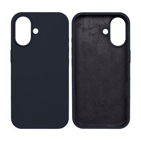 Rixus For iPhone 16 Soft TPU Phone Case Black