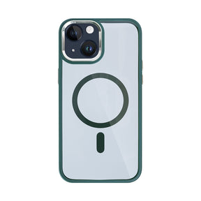Rixus Classic 04 Case With MagSafe For iPhone 14 Dark Green
