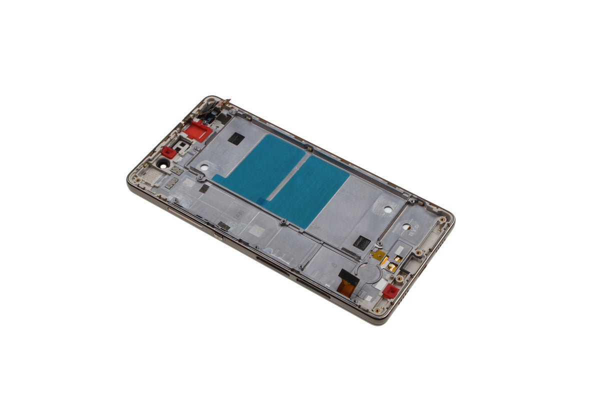 Huawei Ascend P8 Lite Display And Digitizer With Frame Gold Compatible