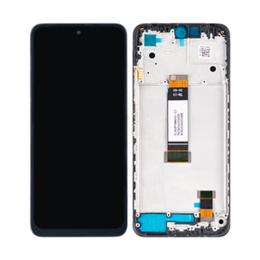 Xiaomi Redmi 12 4G (23053RN02A), 12 5G (23076RN4BI) Display And Digitizer With Frame Black OEM