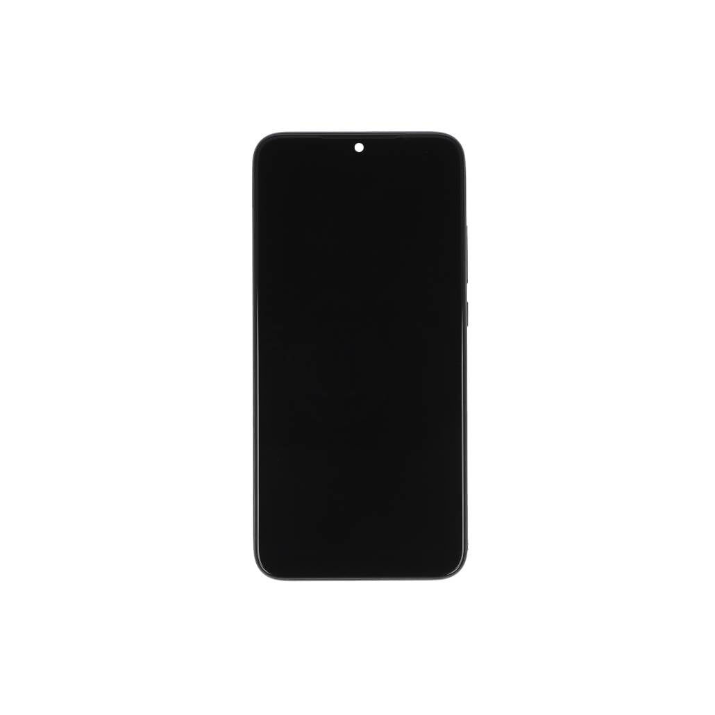 Xiaomi Redmi 7 Display And Digitizer With Frame Eclipse Black Service Pack