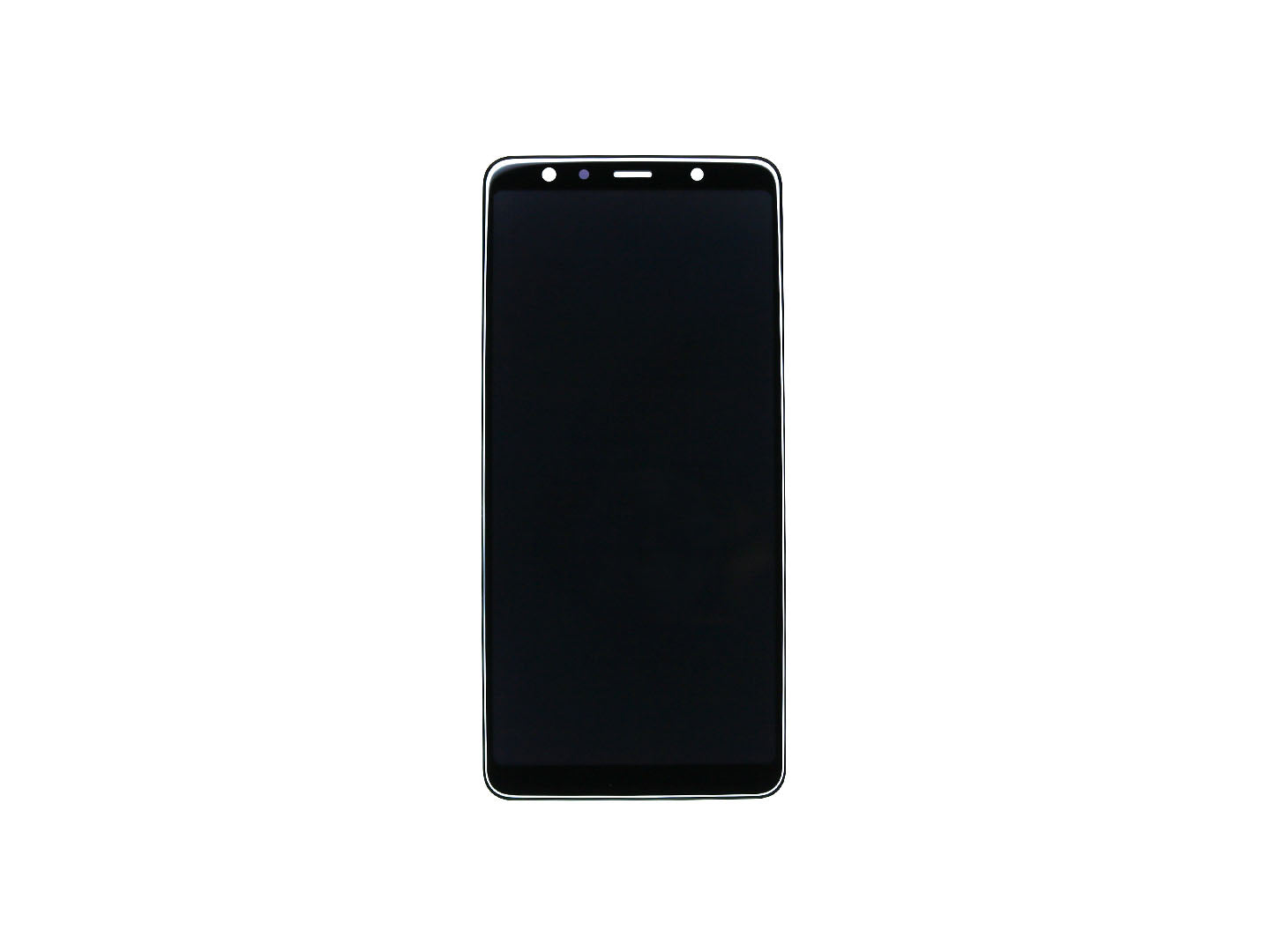 Samsung Galaxy A7 A750F (2018) Display And Digitizer Without Frame Black Service Pack