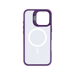 Rixus Classic 03 Case With MagSafe For iPhone 16 Pro Deep Purple