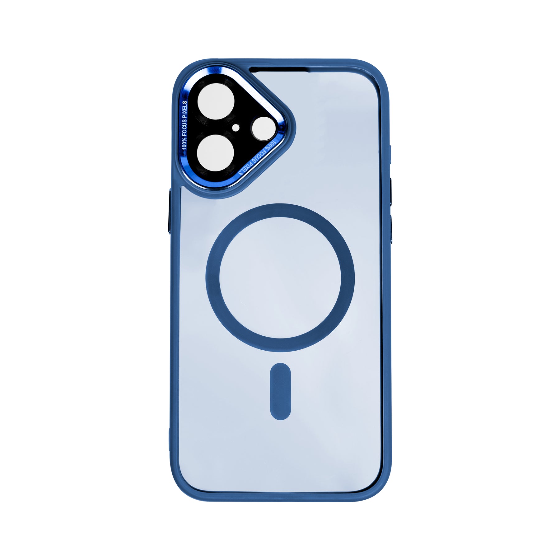 Rixus Classic 04 Case With MagSafe For iPhone 16 Plus Dark Blue