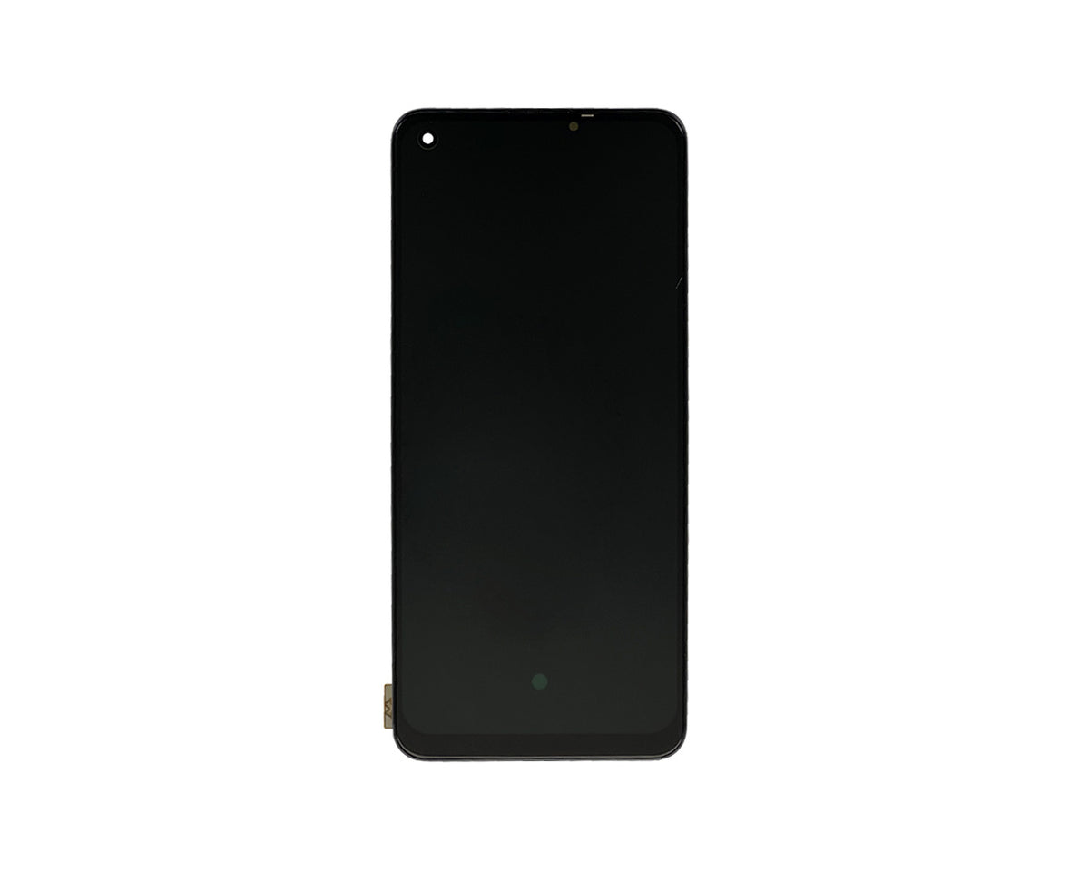 Oppo A74 4G CHP2219, F19 CPH2219 Display And Digitizer With Frame Prism Black Service Pack