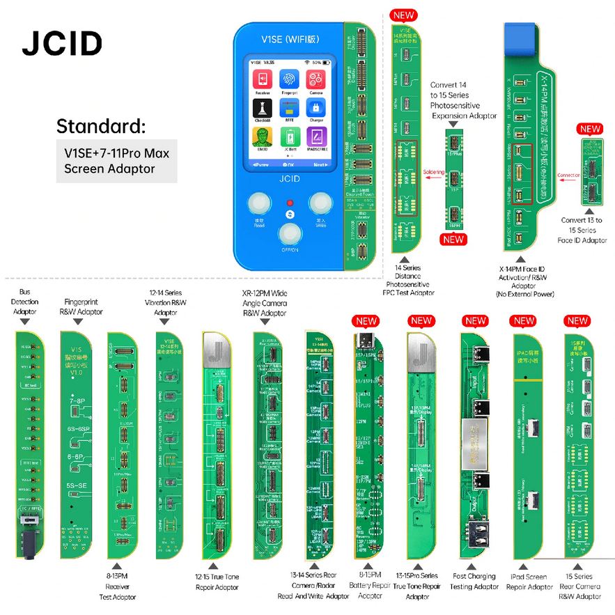 JCID V1SE Programmer For iPhone (Whole Set)