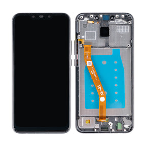 Huawei Mate 20 Lite Display And Digitizer With Frame Black Compatible