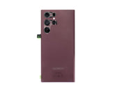 Samsung Galaxy S22 Ultra S908B Back Cover Burgundy (+ Lens)