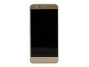 Huawei P10 Lite Display and Digitizer With Frame Gold Compatible