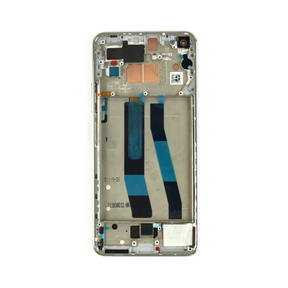 Xiaomi 11 Lite 5G NE Display And Digitizer With Frame Snowflake White Service Pack