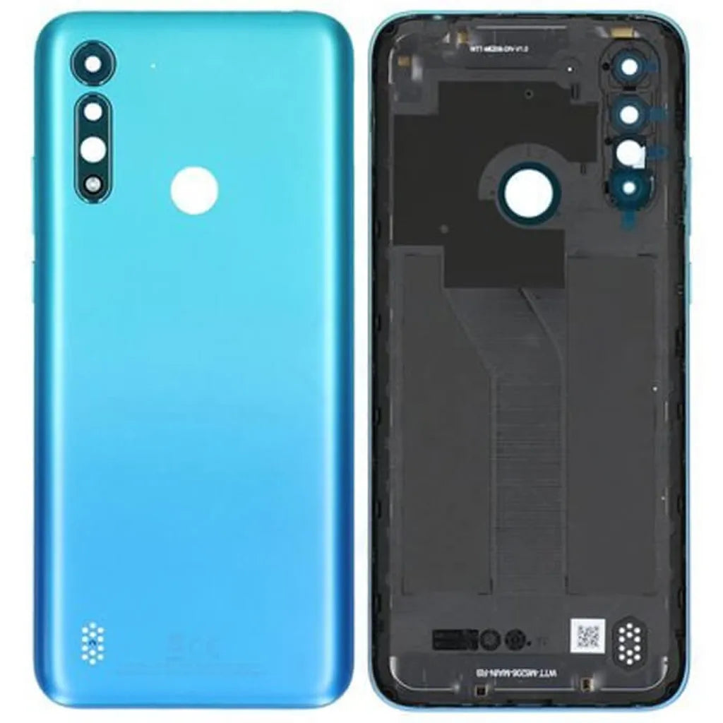 Motorola Moto G8 Power Lite Back Cover Light Blue Original