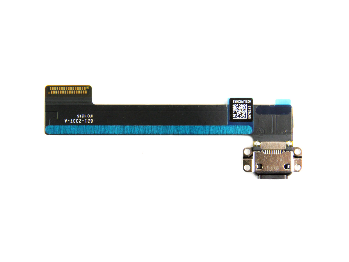 For iPad Mini 4 (2015), Mini 5 (2019) System Connector Flex Black