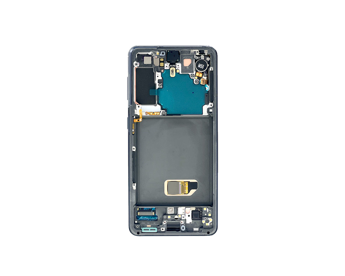 Samsung Galaxy S21 5G G991B Display And Digitizer Complete Phantom Grey Service Pack