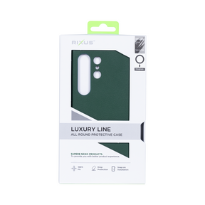 Rixus Classic 02 Case With MagSafe For Samsung Galaxy S24 Ultra S928B Green