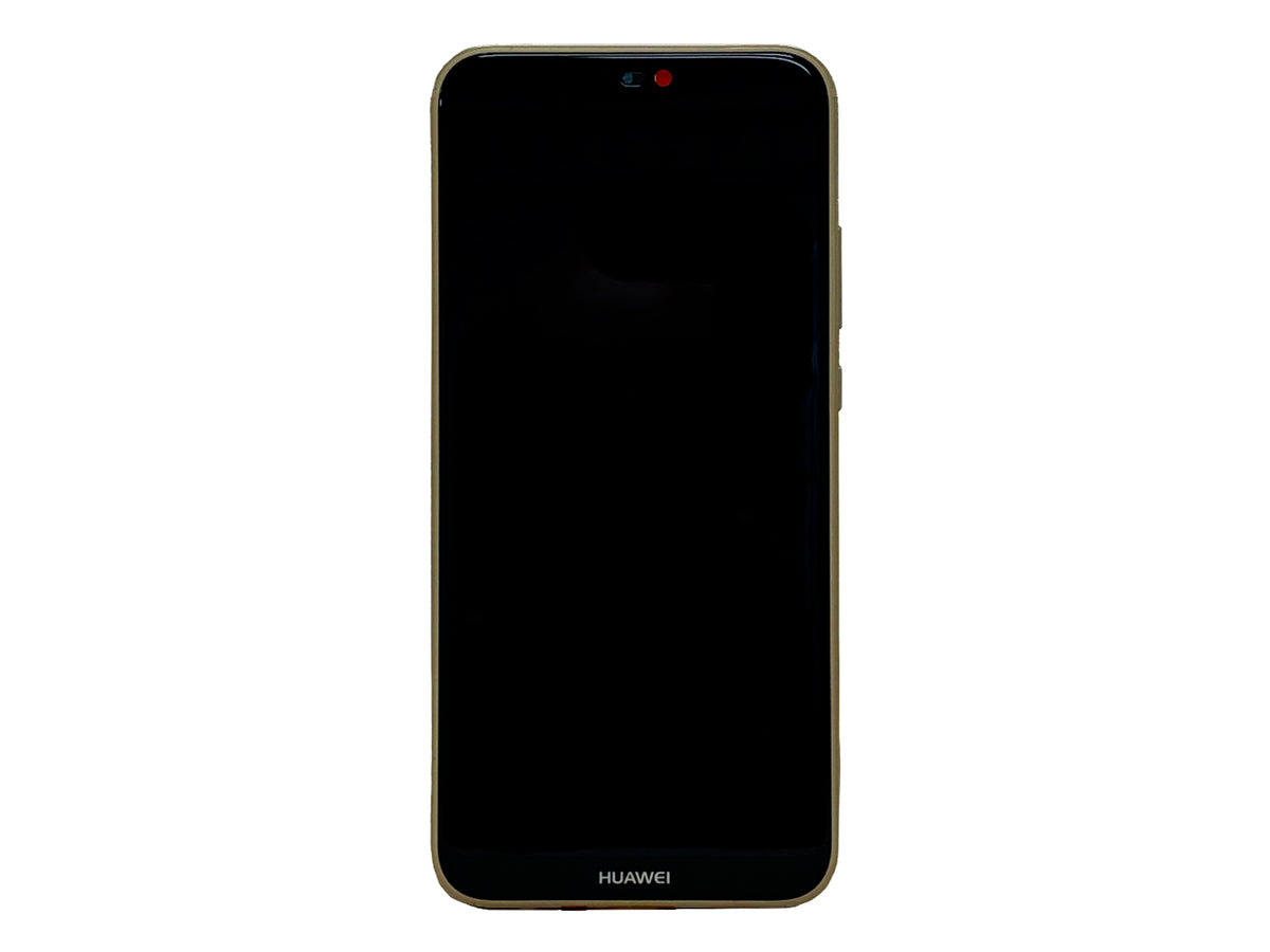 Huawei P20 Lite Display And Digitizer With Frame Gold Refurbished