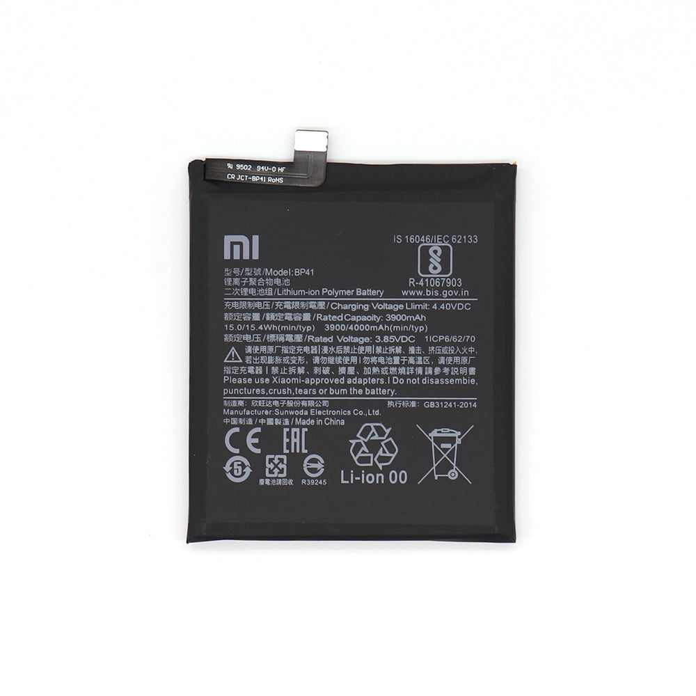 Xiaomi Mi 9T, Redmi K20 Battery BP41 Compatible