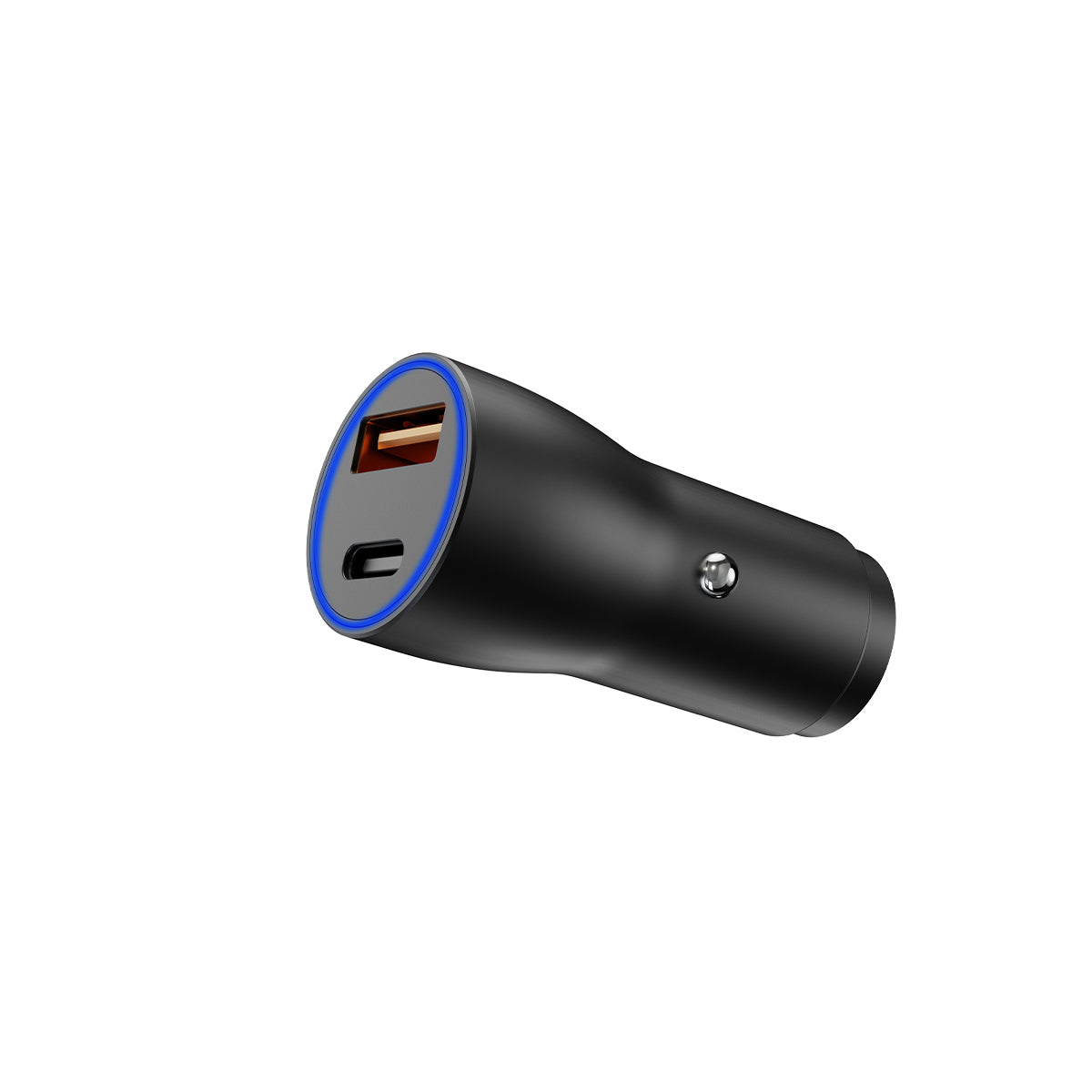 Rixus RXCC12 USB-C PD+QC3.0 Car Charger 18W Black