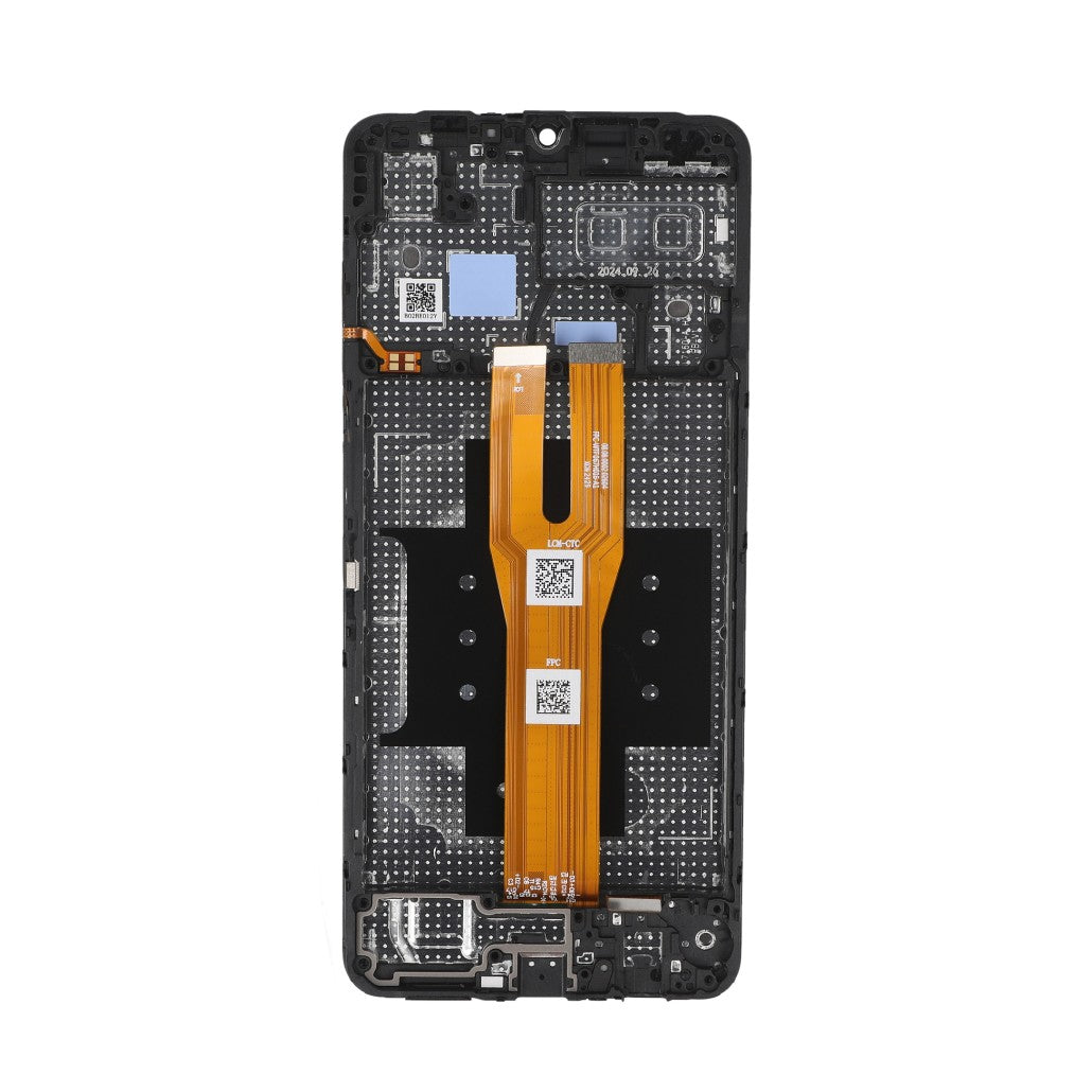 Samsung Galaxy A06 A065F Display And Digitizer With Frame Black Service Pack