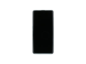 Samsung Galaxy S10 Plus G975F Display And Digitizer With Frame Prism Green Service Pack