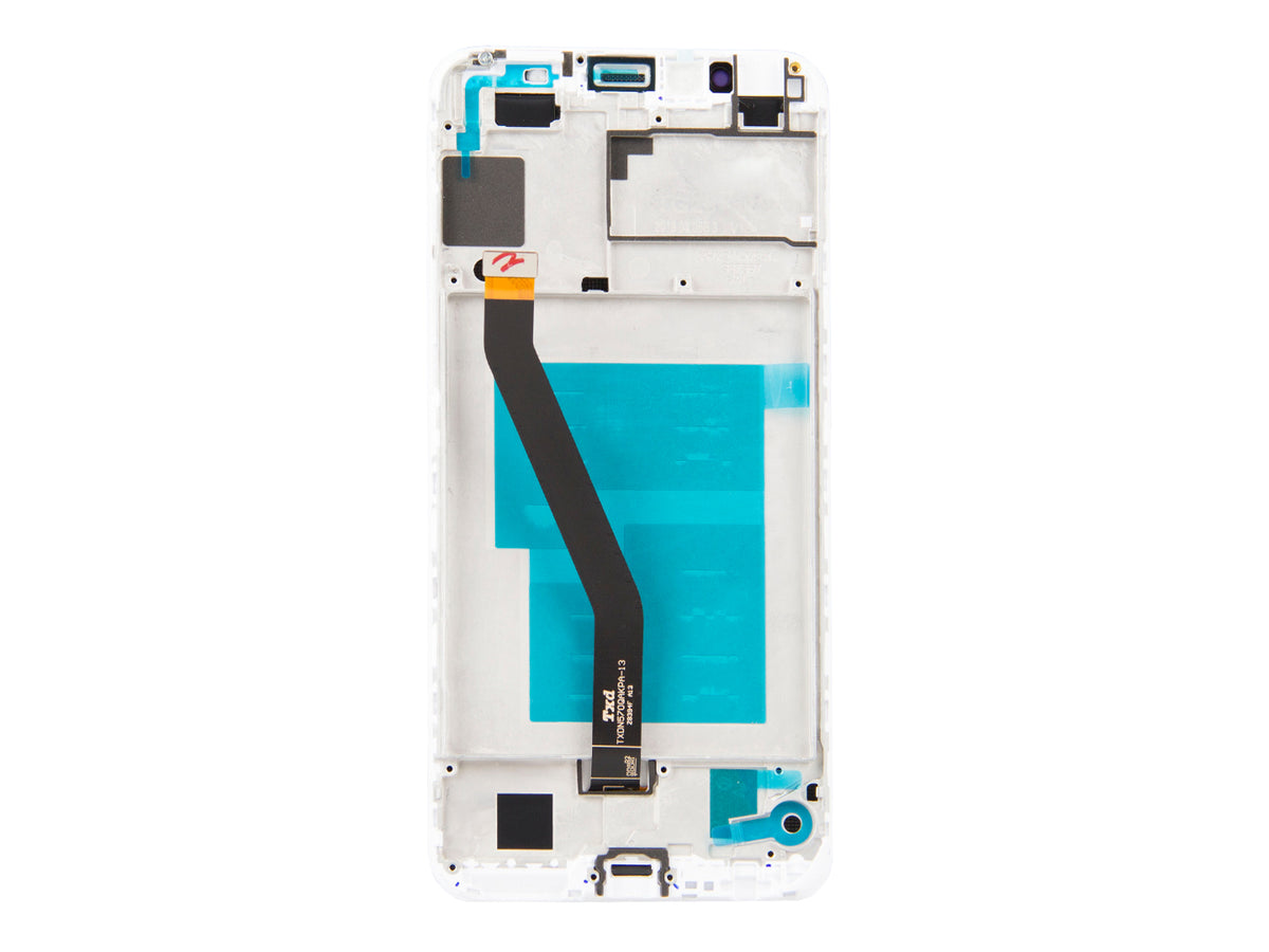 Huawei Y6 (2018) Display And Digitizer With Frame White Compatible