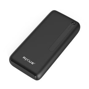 Rixus RXPB38B High Capacity Power Bank 30.000mAh Black