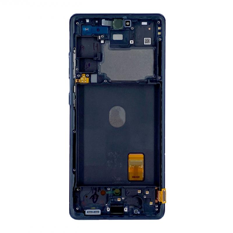 Samsung Galaxy S20 FE G780F, 5G G781B  Display And Digitizer With Frame Cloud Navy Service Pack