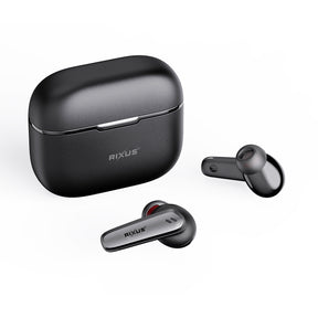 Rixus RXBH33 HIFI Sound Earbuds Wireless Headset Black