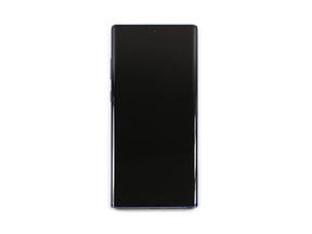 Samsung Galaxy Note 10 Plus N975F Display And Digitizer With Frame Aura Blue Service Pack