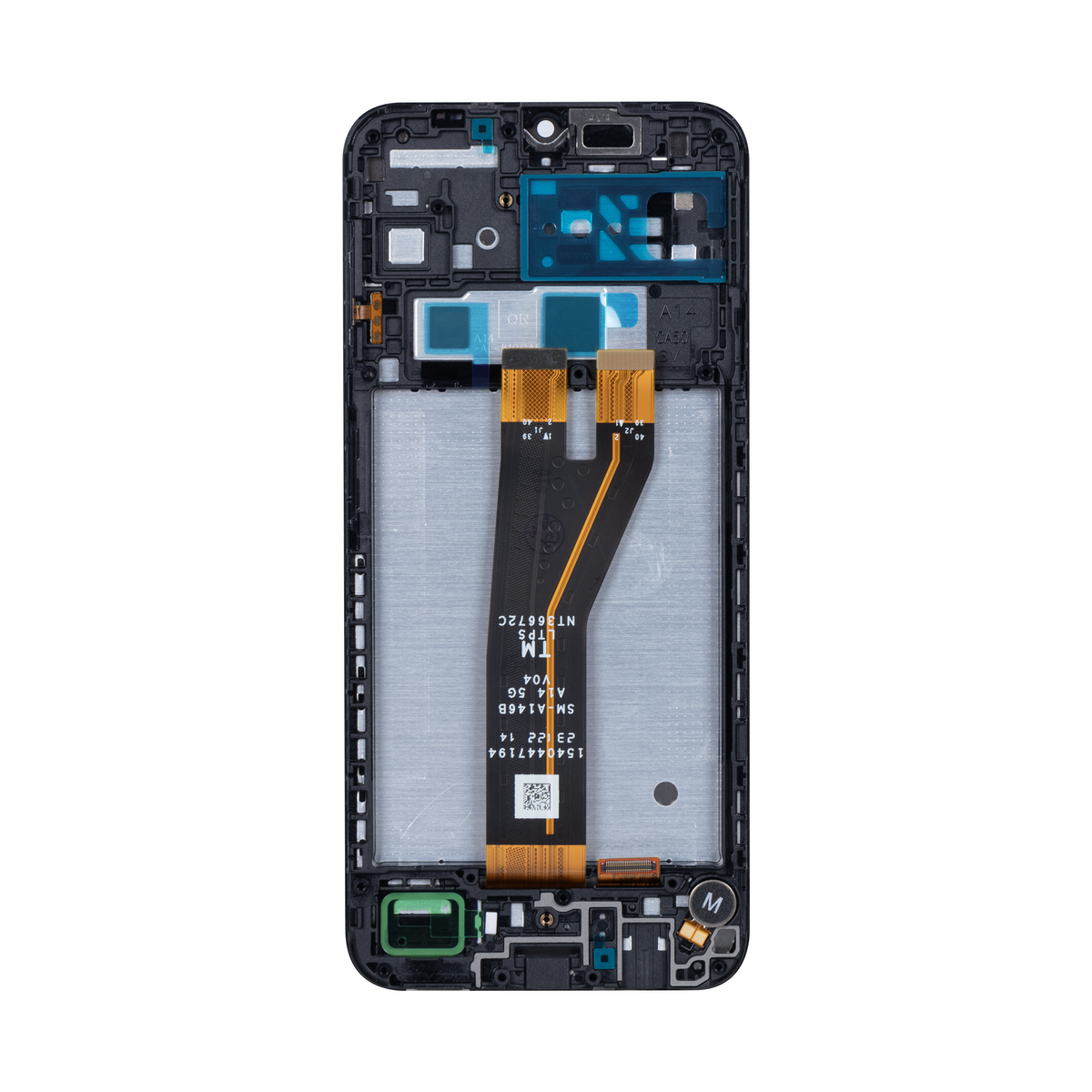 Samsung Galaxy A14 5G A146B Display And Digitizer With Frame Black Service Pack (NON EU)