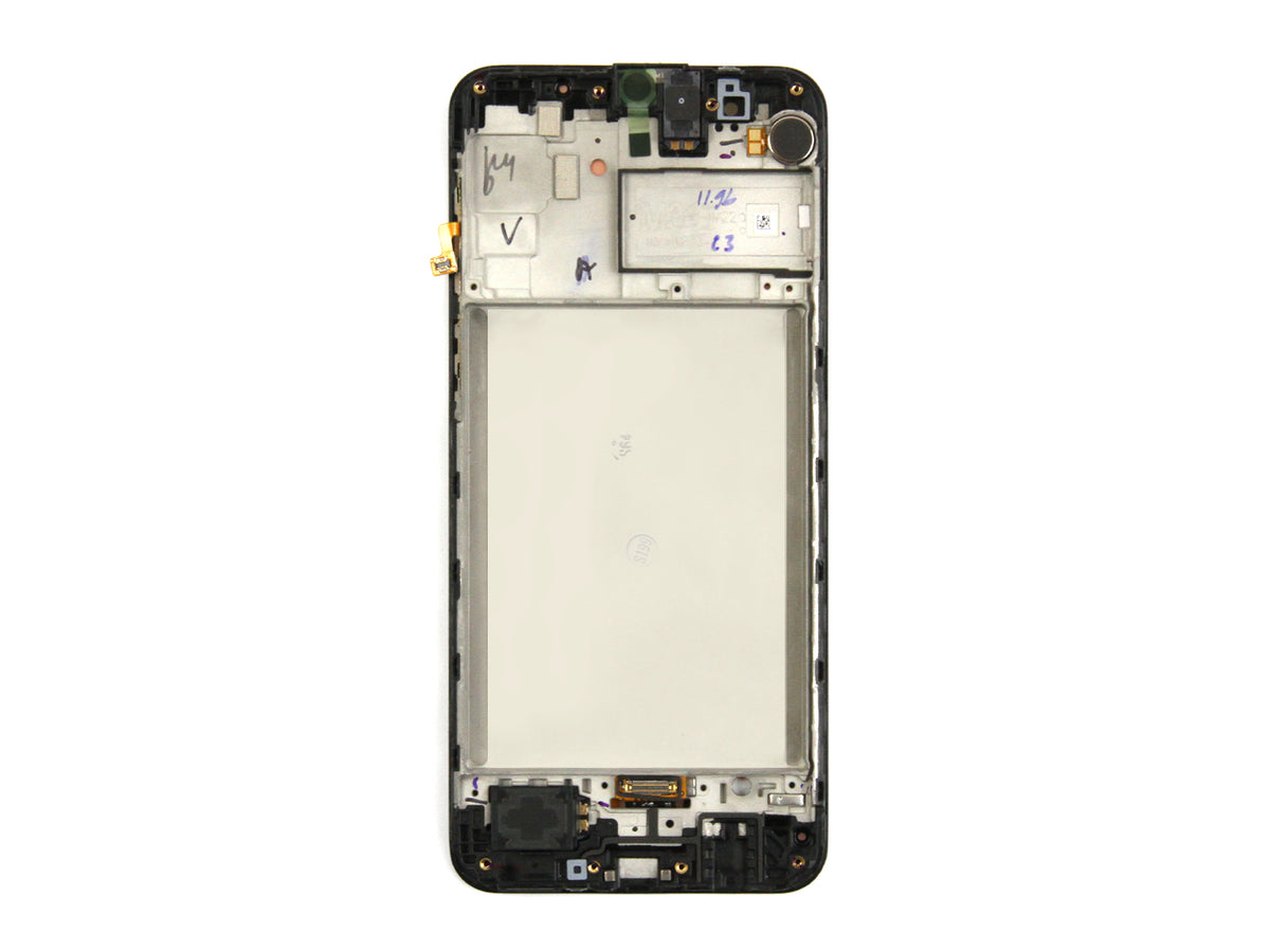 Samsung Galaxy M31 M315F Display And Digitizer With Frame Black Service Pack