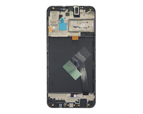 Samsung Galaxy A10 A105F Display And Digitizer With Frame Black Service Pack