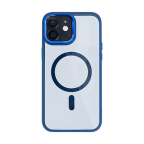 Rixus Classic 04 Case With MagSafe For iPhone 11 Dark Blue