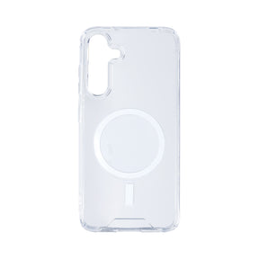 Rixus For Samsung Galaxy S24 5G S921B Magnetic Clear Case