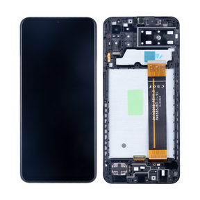 Samsung Galaxy A13 A137F Display And Digitizer With Frame Black Service Pack