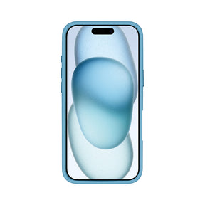 Rixus Classic 03 Case With MagSafe For iPhone 16 Plus Light Blue