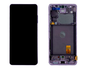 Samsung Galaxy S20 FE G780F, 5G G781B Display And Digitizer With Frame Cloud Lavender Service Pack