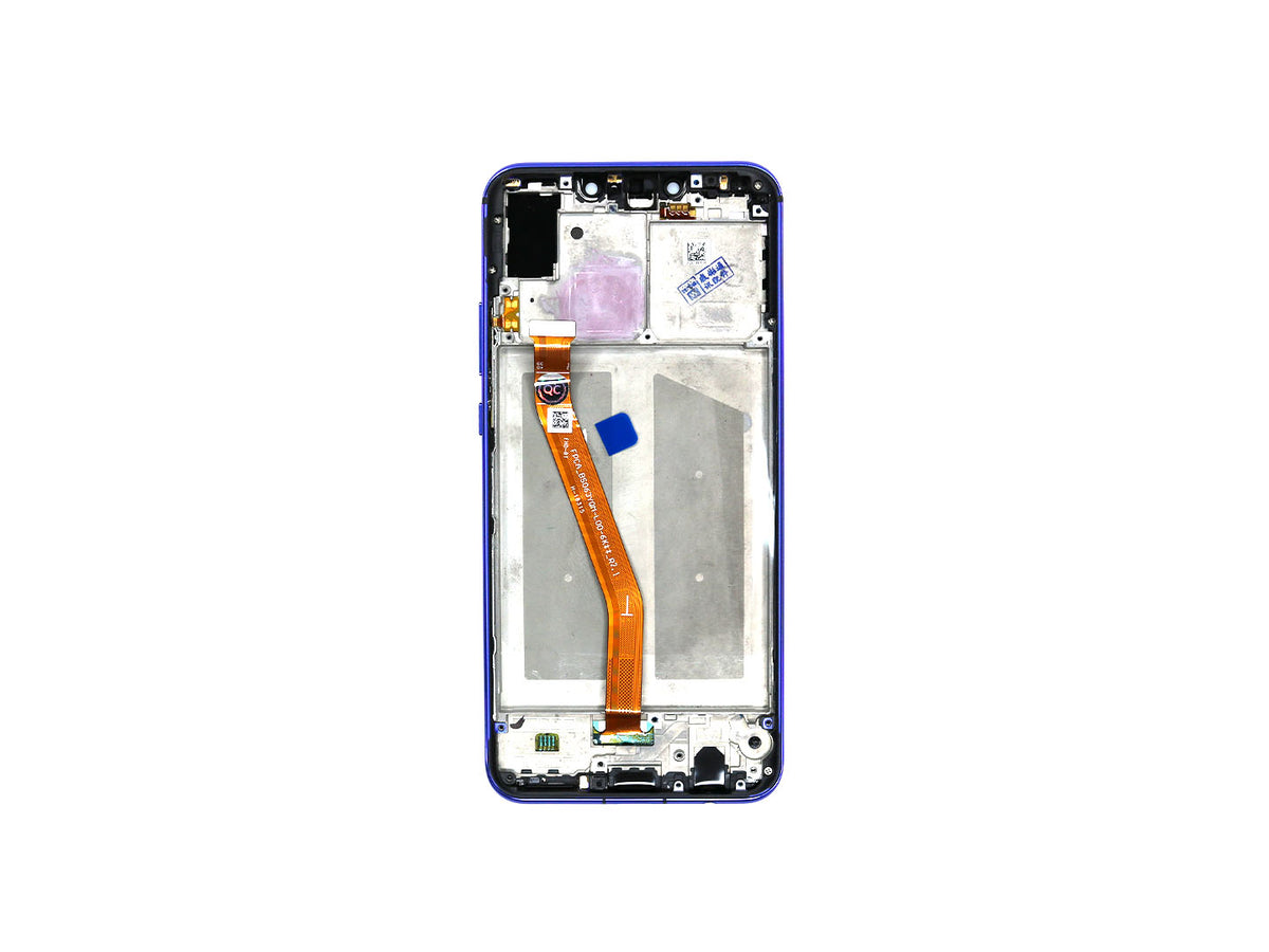 Huawei Nova 3 Display And Digitizer With Frame Iris Purple Compatible