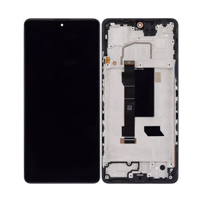 Xiaomi Redmi Note 12 Pro 5G, Poco X5 Pro 5G Display And Digitizer With Frame Black Service Pack