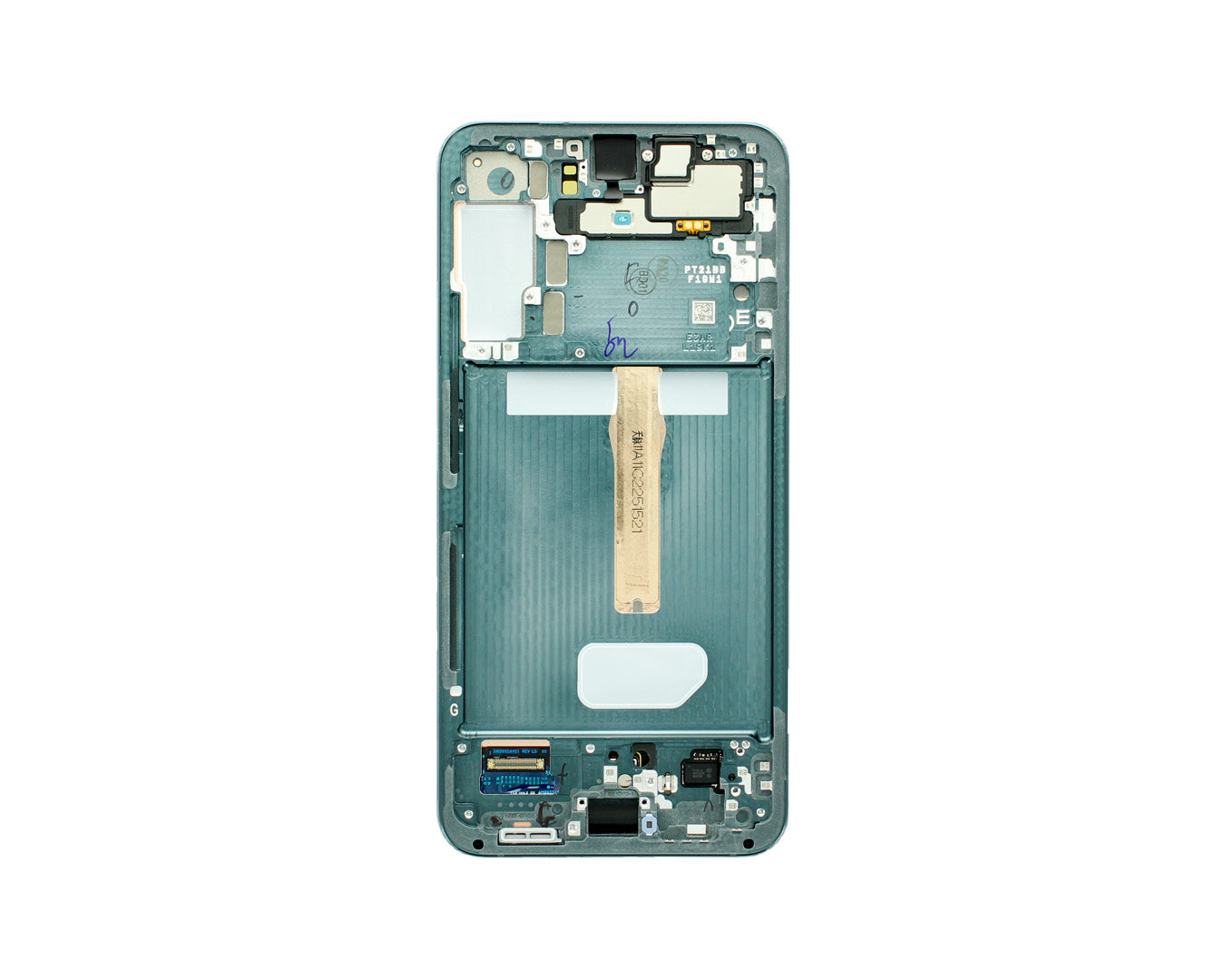 Samsung Galaxy S22 Plus S906B Display And Digitizer With Frame Green Service Pack