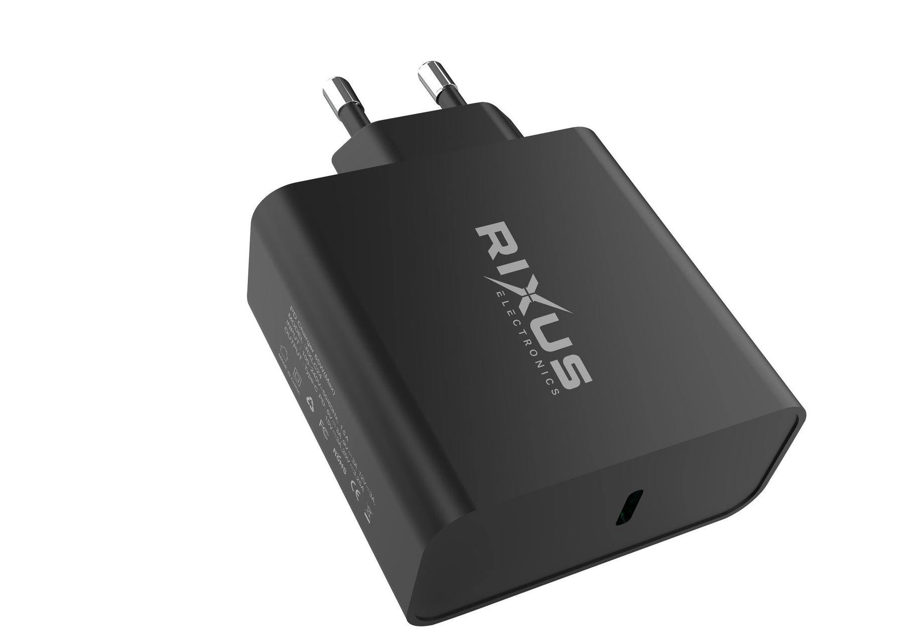 Rixus RXLC24 Universal USB-C Charger Black