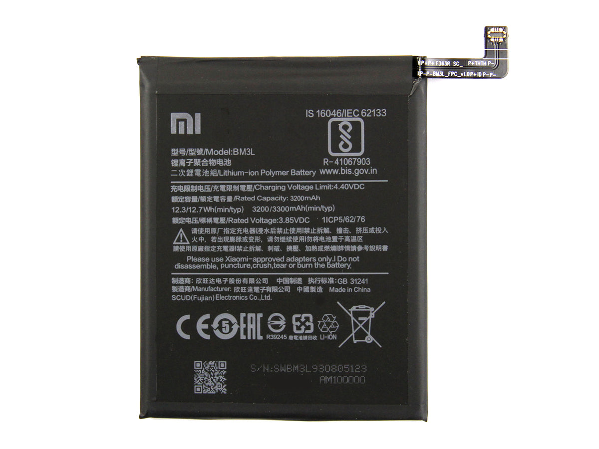 Xiaomi Mi 9 Battery BM3L Compatible