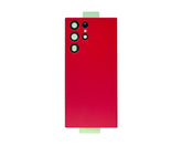 Samsung Galaxy S22 Ultra S908B Back Cover Red (+ Lens)