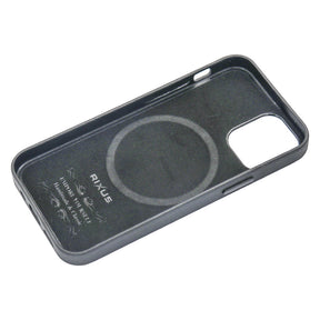 Rixus Classic 02 Case With MagSafe For iPhone 13 Mini Black