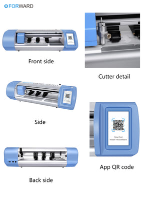 Forward Screen Film Cutter Bluetooth Version