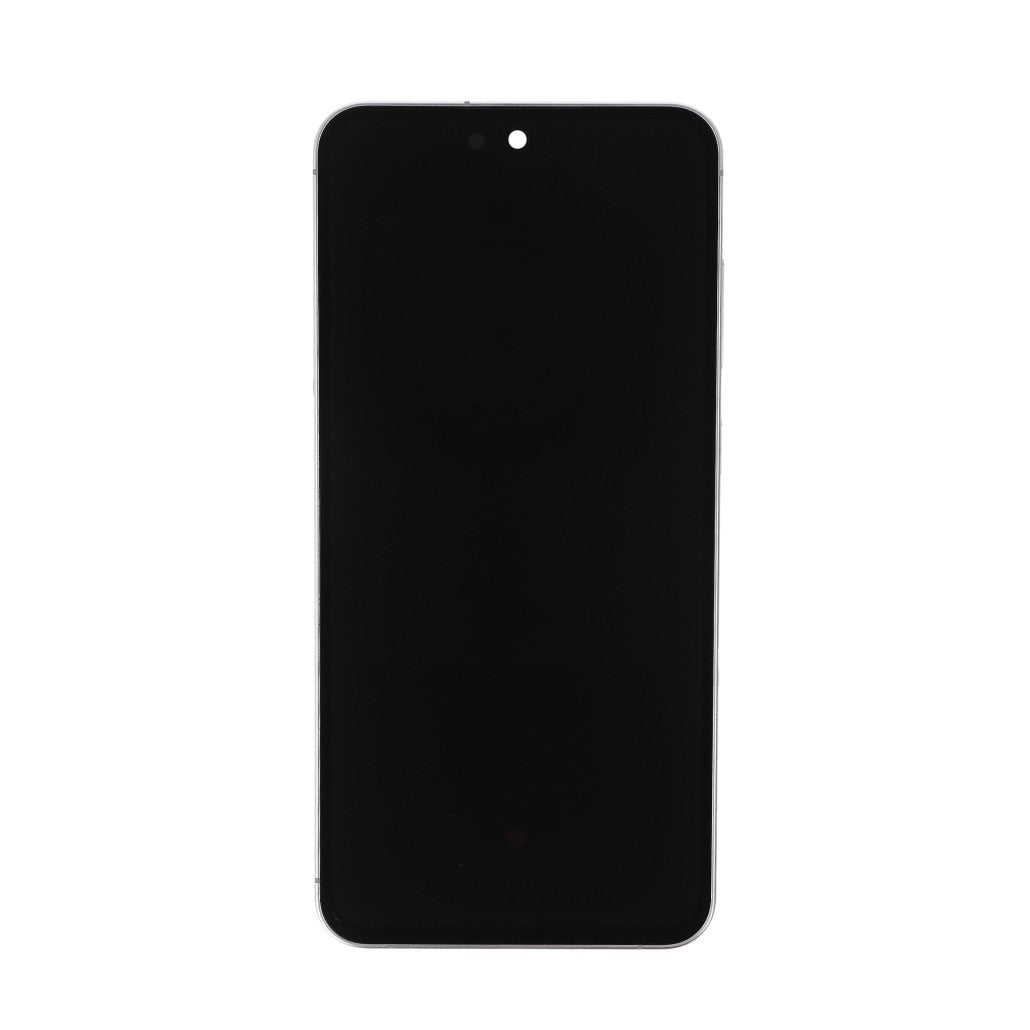 Samsung Galaxy S24 FE S721B Display And Digitizer With Frame Silver Assembled