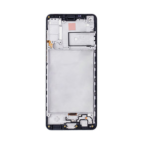 Samsung Galaxy A21s A217F Display And Digitizer With Frame Black Service Pack