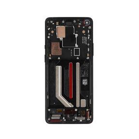 OnePlus 8 Pro Display and Digitizer With Frame Black Original