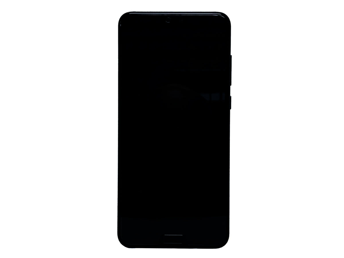 Huawei P20 Pro Display And Digitizer With Frame Black Service Pack