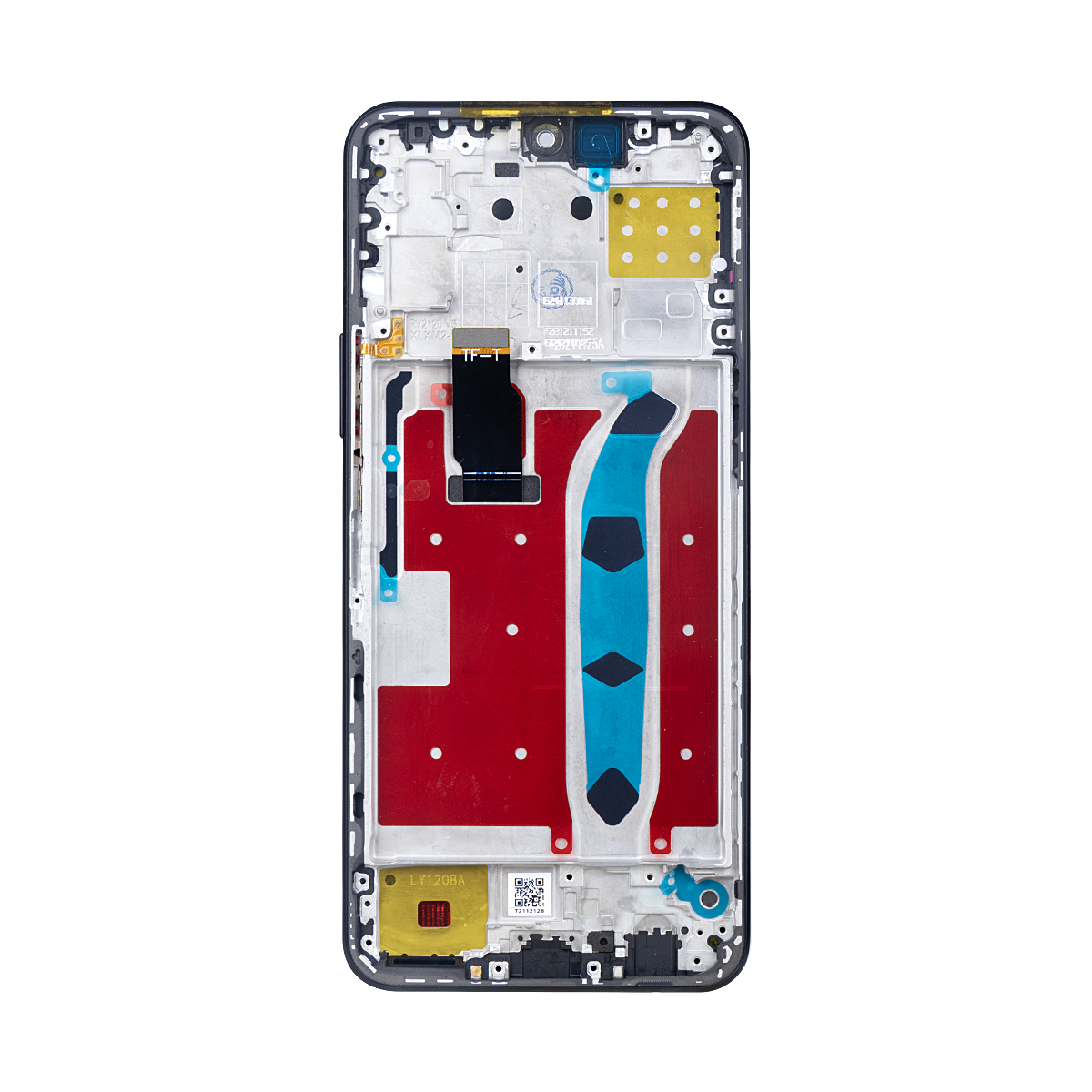 Huawei Honor X8 TFY-LX1, TFY-LX2, TFY-LX3 Display And Digitizer With Frame Midnight Black Compatible